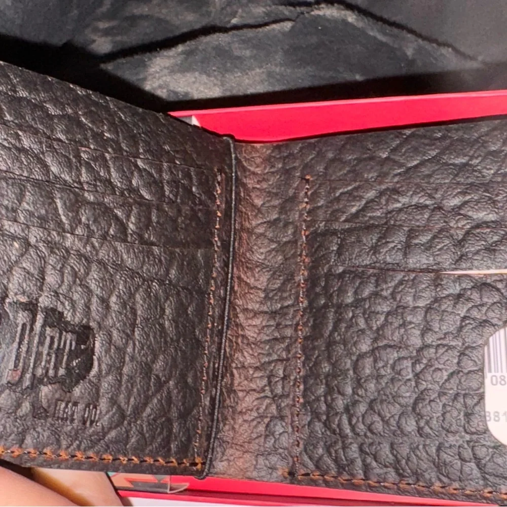 Dark Brown Genuine Leather Wallet